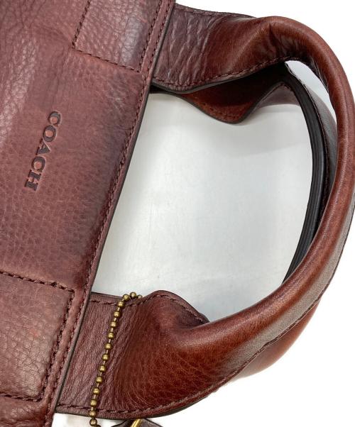 COACH（コーチ）COACH (コーチ) Bleecker leather utility tote Bag ブラウンの古着・服飾アイテム