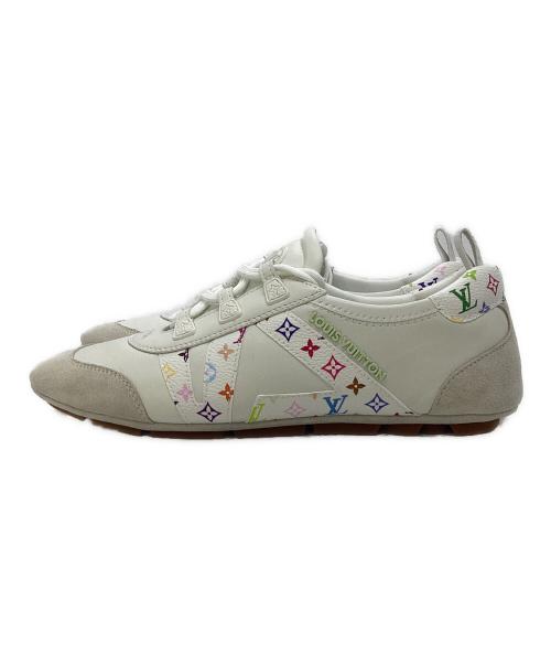 LOUIS VUITTON（ルイ ヴィトン）LOUIS VUITTON (ルイ ヴィトン) 村上隆 (ムラカミタカシ) LVⅹTM LV スニーカリーナ ホワイト サイズ:23.5の古着・服飾アイテム