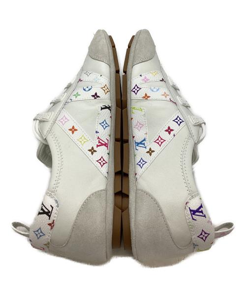 LOUIS VUITTON（ルイ ヴィトン）LOUIS VUITTON (ルイ ヴィトン) 村上隆 (ムラカミタカシ) LVⅹTM LV スニーカリーナ ホワイト サイズ:23.5の古着・服飾アイテム