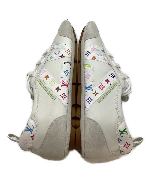 LOUIS VUITTON（ルイ ヴィトン）LOUIS VUITTON (ルイ ヴィトン) 村上隆 (ムラカミタカシ) LVⅹTM LV スニーカリーナ ホワイト サイズ:23.5の古着・服飾アイテム