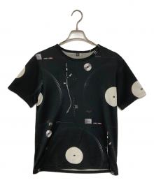 LAD MUSICIAN（ラッドミュージシャン）の古着「ターンテーブルプリントTシャツ」｜ブラック
