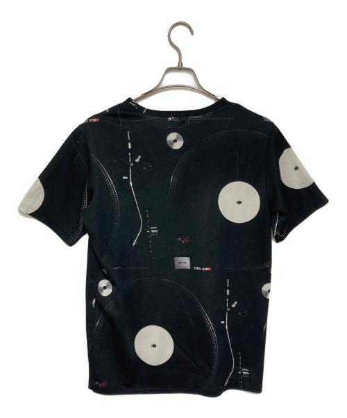LAD MUSICIAN（ラッドミュージシャン）LAD MUSICIAN (ラッドミュージシャン) ターンテーブルプリントTシャツ ブラック サイズ:44の古着・服飾アイテム