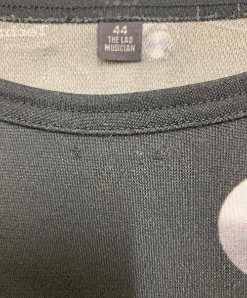 LAD MUSICIAN（ラッドミュージシャン）LAD MUSICIAN (ラッドミュージシャン) ターンテーブルプリントTシャツ ブラック サイズ:44の古着・服飾アイテム