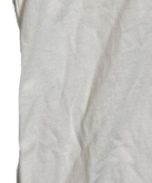 COMME des GARCONS SHIRT（コムデギャルソンシャツ）COMME des GARCONS SHIRT (コムデギャルソンシャツ) インサイドアウトラグランTシャツ ホワイト サイズ:不明の古着・服飾アイテム