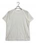 COMME des GARCONS SHIRT（コムデギャルソンシャツ）の古着「インサイドアウトラグランTシャツ」｜ホワイト