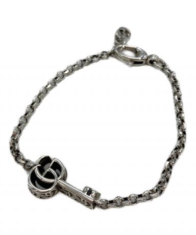 中古・古着通販】GUCCI (グッチ) ダブルG キーチャーム ブレスレット