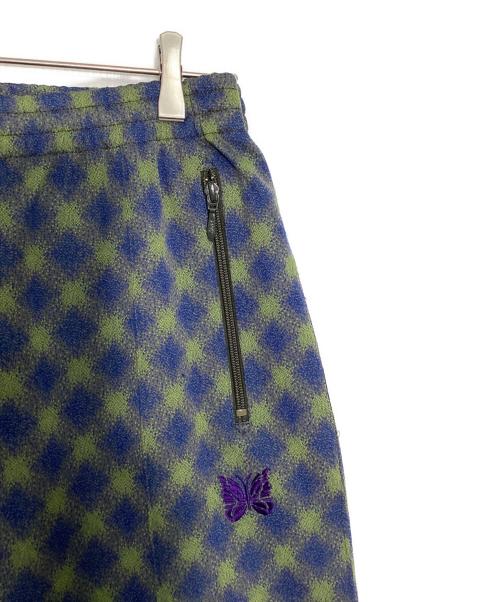 Needles（ニードルズ）Needles (ニードルズ) TRACK PANT - POLY JQ/トラックパンツ  ポリジャカード グリーン サイズ:Mの古着・服飾アイテム