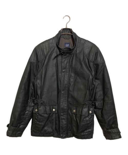 GAP（ギャップ）GAP (ギャップ) コーティングワークジャケット ブラック サイズ:Lの古着・服飾アイテム