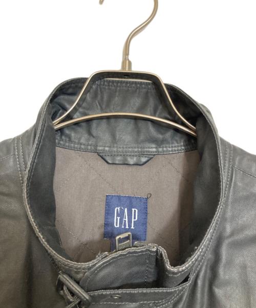 GAP（ギャップ）GAP (ギャップ) コーティングワークジャケット ブラック サイズ:Lの古着・服飾アイテム