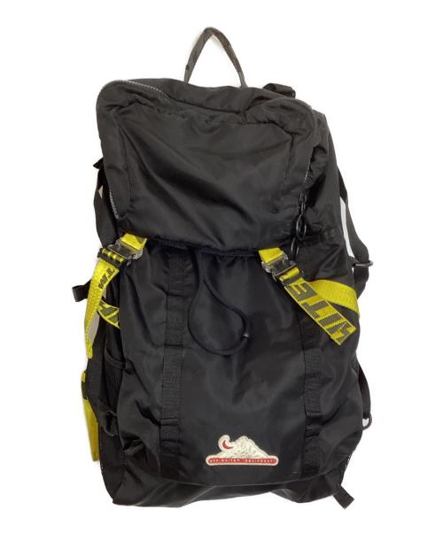 OFFWHITE（オフホワイト）OFFWHITE (オフホワイト) EQUIPMENT backpack ブラックの古着・服飾アイテム