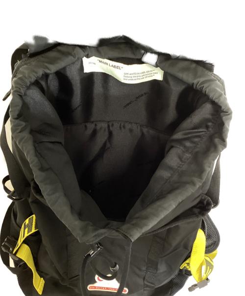 OFFWHITE（オフホワイト）OFFWHITE (オフホワイト) EQUIPMENT backpack ブラックの古着・服飾アイテム