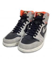 NIKE（ナイキ）の古着「ハイカットスニーカー」｜グレー×ブラック