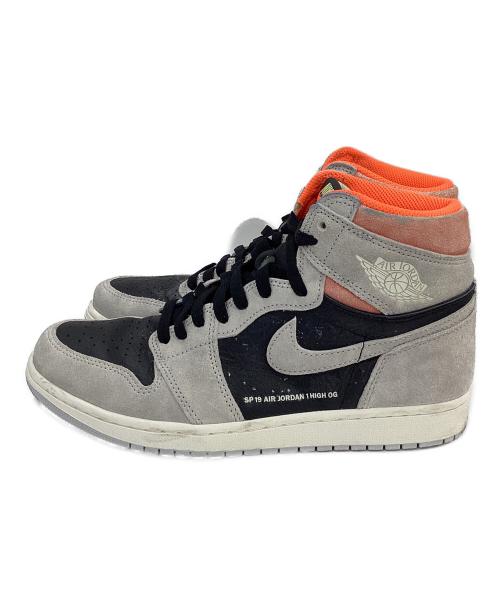 NIKE（ナイキ）NIKE (ナイキ) ハイカットスニーカー グレー×ブラック サイズ:US9.5の古着・服飾アイテム