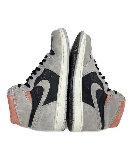 NIKE（ナイキ）NIKE (ナイキ) ハイカットスニーカー グレー×ブラック サイズ:US9.5の古着・服飾アイテム