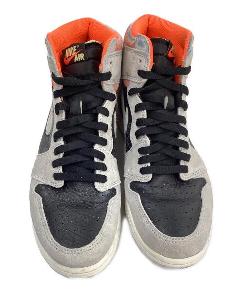 NIKE（ナイキ）NIKE (ナイキ) ハイカットスニーカー グレー×ブラック サイズ:US9.5の古着・服飾アイテム