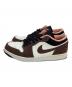 NIKE (ナイキ) ローカットスニーカー ブラウン×ホワイト サイズ:US9：6000円