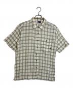Patagoniaパタゴニア）の古着「00’s AC SHIRT」｜ベージュ×グリーン