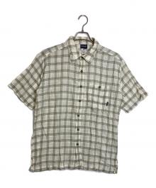 Patagonia（パタゴニア）の古着「00’s AC SHIRT」｜ベージュ×グリーン