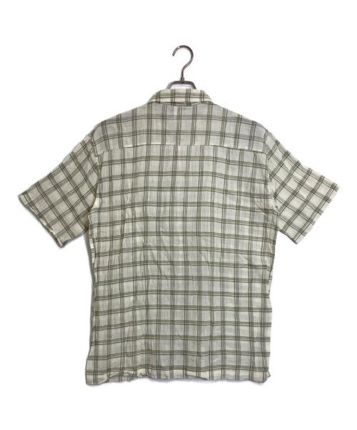 Patagonia（パタゴニア）Patagonia (パタゴニア) 00’s AC SHIRT ベージュ×グリーン サイズ:Ｌの古着・服飾アイテム