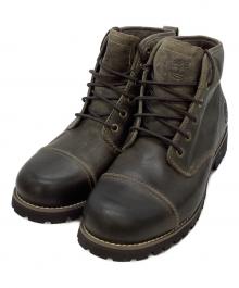 Timberland（ティンバーランド）の古着「レースアップブーツ」｜ブラウン