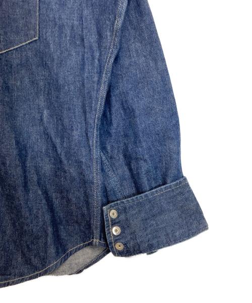LEVI'S（リーバイス）LEVI'S (リーバイス) ショートホーン復刻 デニムシャツ インディゴ サイズ:Ｌの古着・服飾アイテム