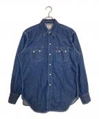 LEVI'Sリーバイス）の古着「ショートホーン復刻 デニムシャツ」｜インディゴ