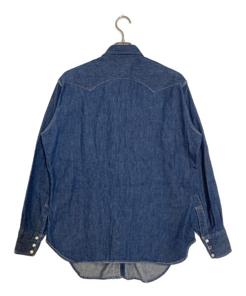 LEVI'S（リーバイス）LEVI'S (リーバイス) ショートホーン復刻 デニムシャツ インディゴ サイズ:Ｌの古着・服飾アイテム