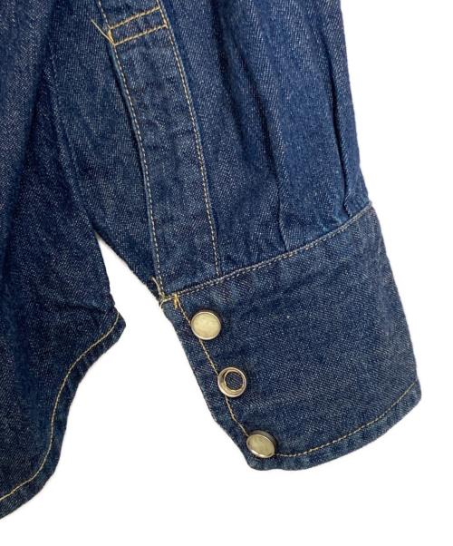 LEVI'S（リーバイス）LEVI'S (リーバイス) ショートホーン復刻 デニムシャツ インディゴ サイズ:Ｌの古着・服飾アイテム