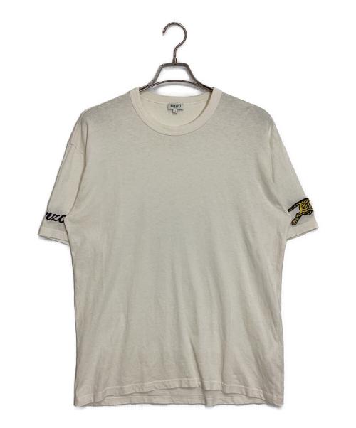 KENZO（ケンゾー）KENZO (ケンゾー) JUMPING TIGER T-SHIRT ベージュ サイズ:Ｌの古着・服飾アイテム
