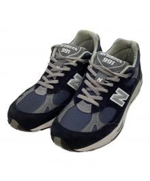 NEW BALANCE（ニューバランス）の古着「991 ローカットスニーカー」｜ネイビー