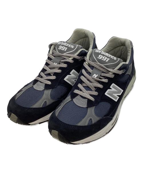 NEW BALANCE（ニューバランス）NEW BALANCE (ニューバランス) 991 ローカットスニーカー ネイビー サイズ:26の古着・服飾アイテム