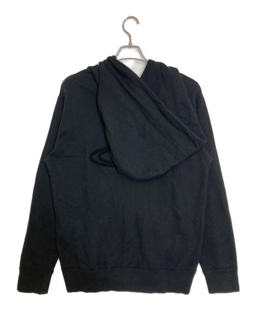 Vivienne Westwood man（ヴィヴィアン ウェストウッド マン）Vivienne Westwood man (ヴィヴィアン ウェストウッド マン) “CHENILLE ORB” ジップパーカー ブラック サイズ:48の古着・服飾アイテム
