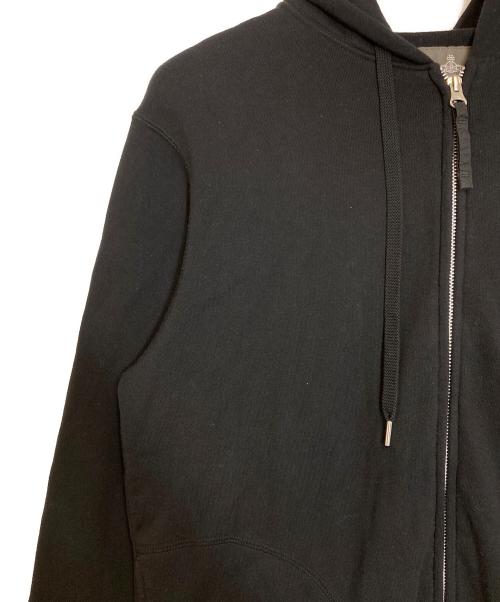 Vivienne Westwood man（ヴィヴィアン ウェストウッド マン）Vivienne Westwood man (ヴィヴィアン ウェストウッド マン) “CHENILLE ORB” ジップパーカー ブラック サイズ:48の古着・服飾アイテム