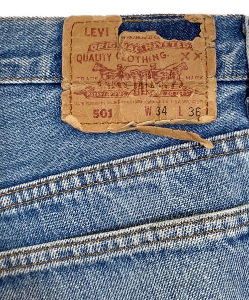 LEVI'S（リーバイス）LEVI'S (リーバイス) 501デニムパンツ スカイブルー サイズ:34の古着・服飾アイテム