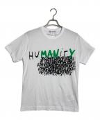 COMME des GARCONS SHIRTコムデギャルソンシャツ）の古着「プリントTシャツ」｜ホワイト