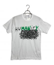 COMME des GARCONS SHIRT（コムデギャルソンシャツ）の古着「プリントTシャツ」｜ホワイト