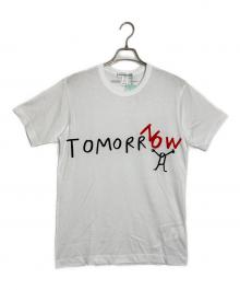 COMME des GARCONS SHIRT（コムデギャルソンシャツ）の古着「プリントTシャツ」｜ホワイト