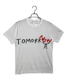 COMME des GARCONS SHIRT（コムデギャルソンシャツ）の古着「プリントTシャツ」｜ホワイト