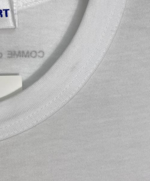 COMME des GARCONS SHIRT（コムデギャルソンシャツ）COMME des GARCONS SHIRT (コムデギャルソンシャツ) プリントTシャツ ホワイト サイズ:Ｍ 未使用品の古着・服飾アイテム
