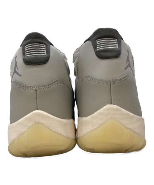 NIKE（ナイキ）NIKE (ナイキ) AIR JORDAN 11 RETRO ハイカットスニーカー グレー×ホワイト サイズ:25.5cmの古着・服飾アイテム