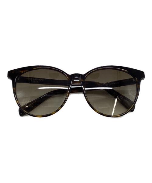 Saint Laurent Paris（サンローランパリ）Saint Laurent Paris (サンローランパリ) ラウンドシェイプサングラス ブラウン サイズ:57□16-145の古着・服飾アイテム