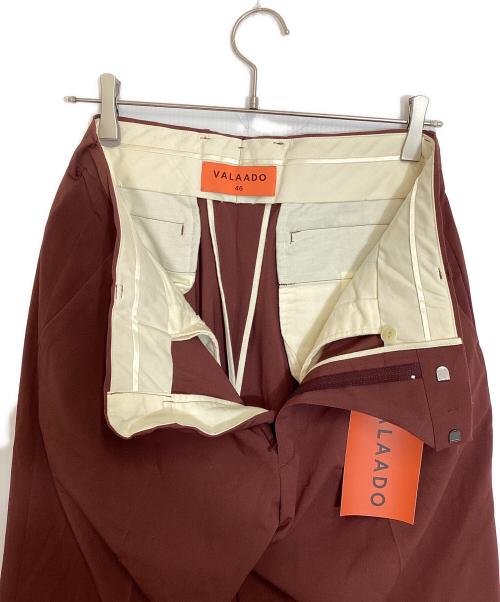 VALAADO（バラード）VALAADO (バラード) SUPIMA COTTON PANT レッド サイズ:46の古着・服飾アイテム