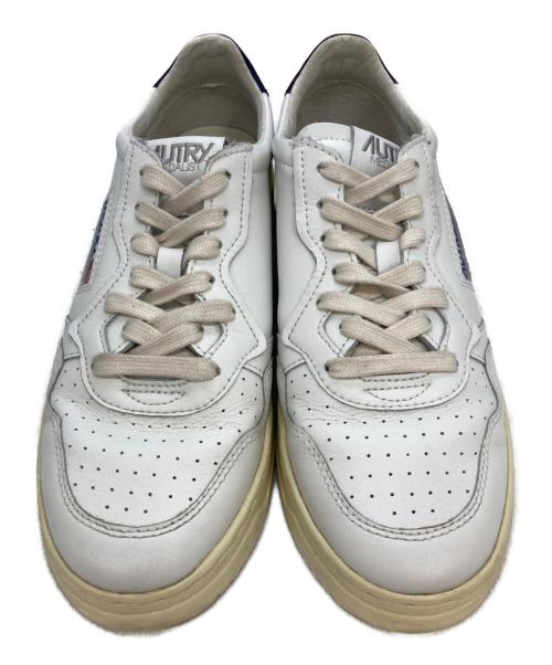 AUTRY（オートリー）AUTRY (オートリー) ローカットスニーカー ホワイト×アイボリー サイズ:26の古着・服飾アイテム