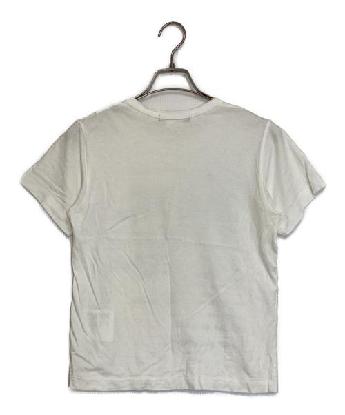 COMME des GARCONS（コムデギャルソン）COMME des GARCONS (コムデギャルソン) メッセージ プリントTシャツ ホワイト サイズ:Sの古着・服飾アイテム