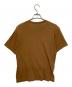 COMME des GARCONS SHIRT (コムデギャルソンシャツ) カットオフ切替Tシャツ ブラウン×ベージュ サイズ:Ｍ：7000円