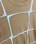 中古・古着 COMME des GARCONS SHIRT (コムデギャルソンシャツ) カットオフ切替Tシャツ ブラウン×ベージュ サイズ:Ｍ：7000円
