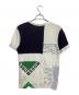 COMME des GARCONS SHIRT (コムデギャルソンシャツ) マルチ切替Tシャツ ネイビー×ホワイト サイズ:M：10000円
