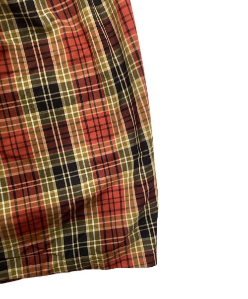 Curensology（カレンソロジー）Curensology (カレンソロジー) キャミソールワンピース レッド×イエロー×ブラック サイズ:FREEの古着・服飾アイテム