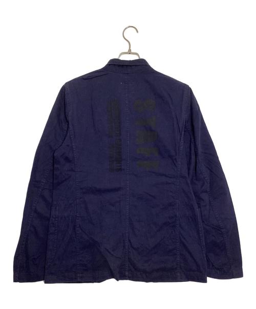 Engineered Garments（エンジニアド ガーメンツ）Engineered Garments (エンジニアド ガーメンツ) スタンドカラーモールスキンワークジャケット ネイビー サイズ:Ｍの古着・服飾アイテム