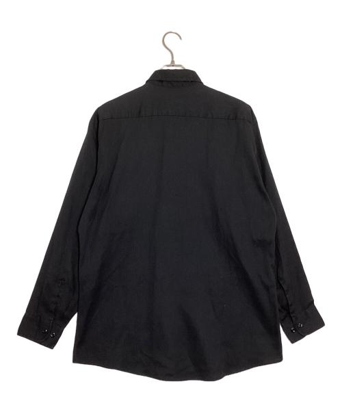 ROEBUCKS（ローバックス）ROEBUCKS (ローバックス) ヴィンテージダブルポケットシャツ ブラック サイズ:Lの古着・服飾アイテム